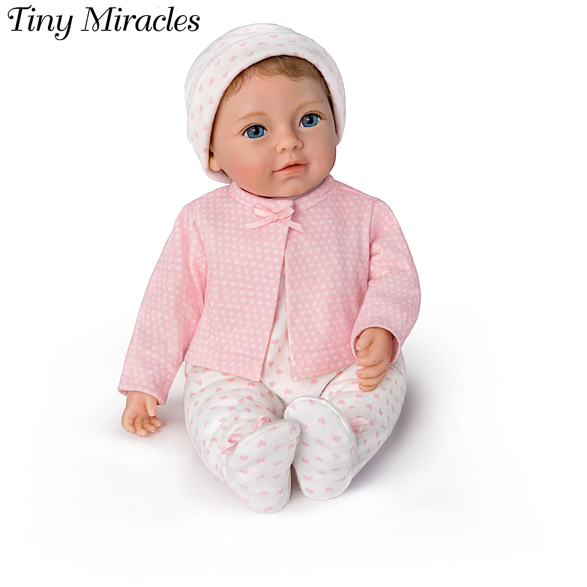 Home, Little Ellie Vinyl Baby Doll & Accessory Collection With Outfit & Wicker